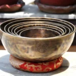 Full moon singing bowl set of 7